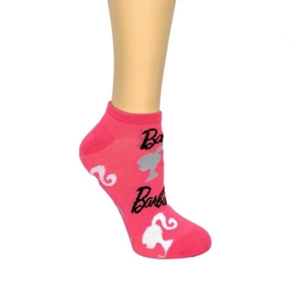 3/$15 Barbie No Show Socks - Brand New